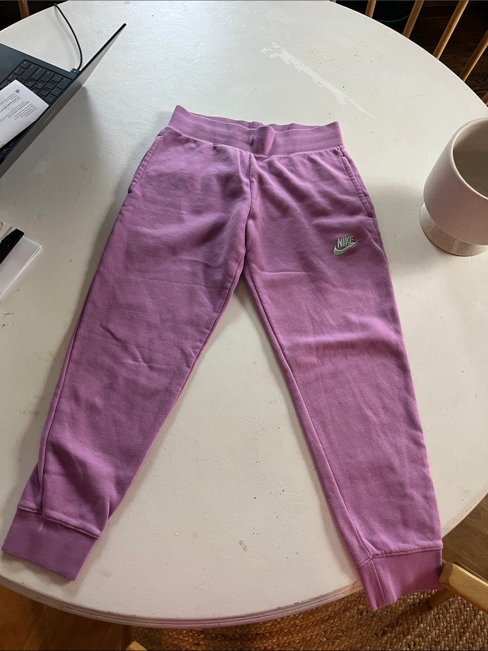 Nike Kids Lavender Fleece Joggers